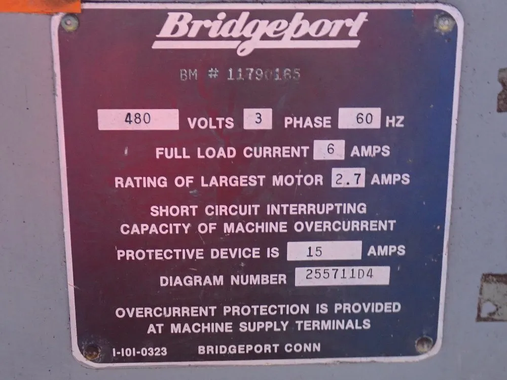 Bridgeport Vertical Mill