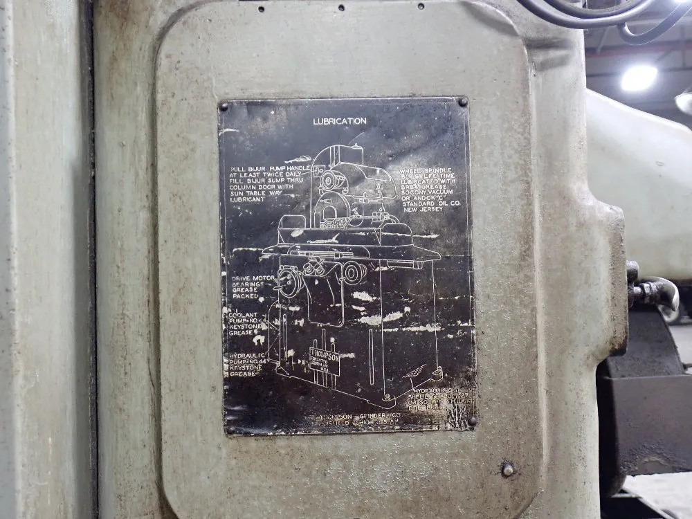 Thompson 18"x6" Surface Grinder