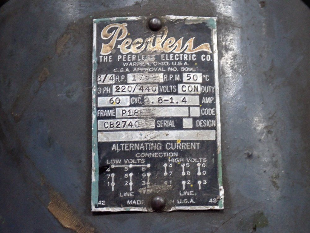 Peerless 17" Disc Grinder - Peerless