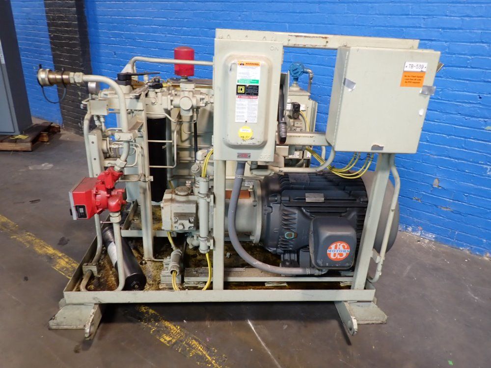 Rhm Fluid Power Inc 30 Hp Hydraulic Unit