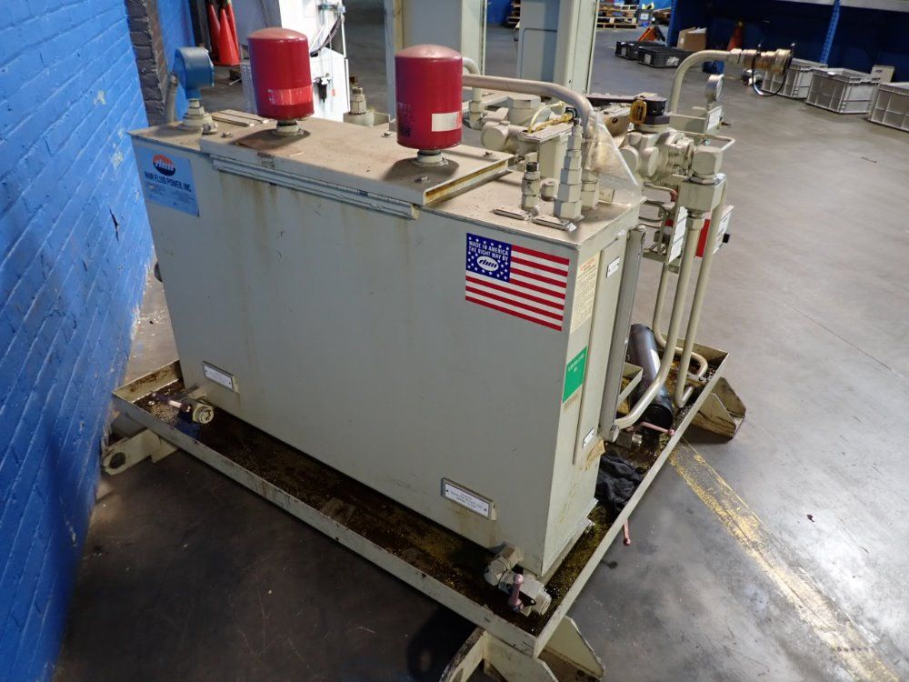 Rhm Fluid Power Inc 30 Hp Hydraulic Unit
