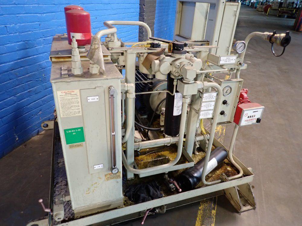 Rhm Fluid Power Inc 30 Hp Hydraulic Unit
