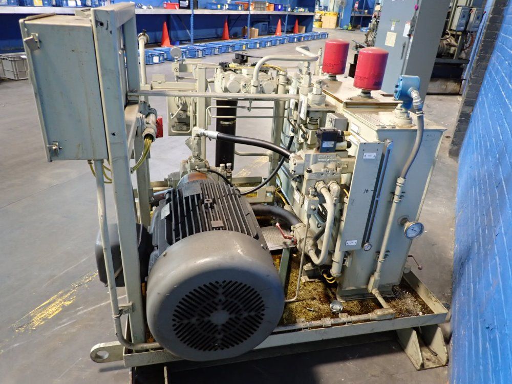 Rhm Fluid Power Inc 30 Hp Hydraulic Unit