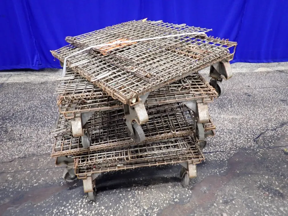 COLLAPSIBLE WIRE BASKETS