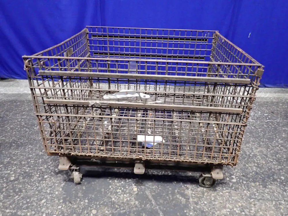 45"x38" Collapsible Wire Basket