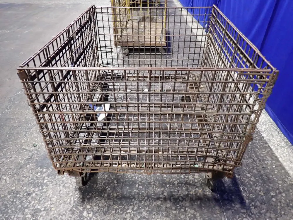 45"x38" Collapsible Wire Basket