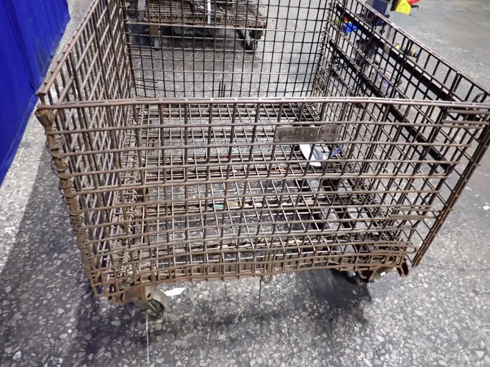 45"x38" Collapsible Wire Basket