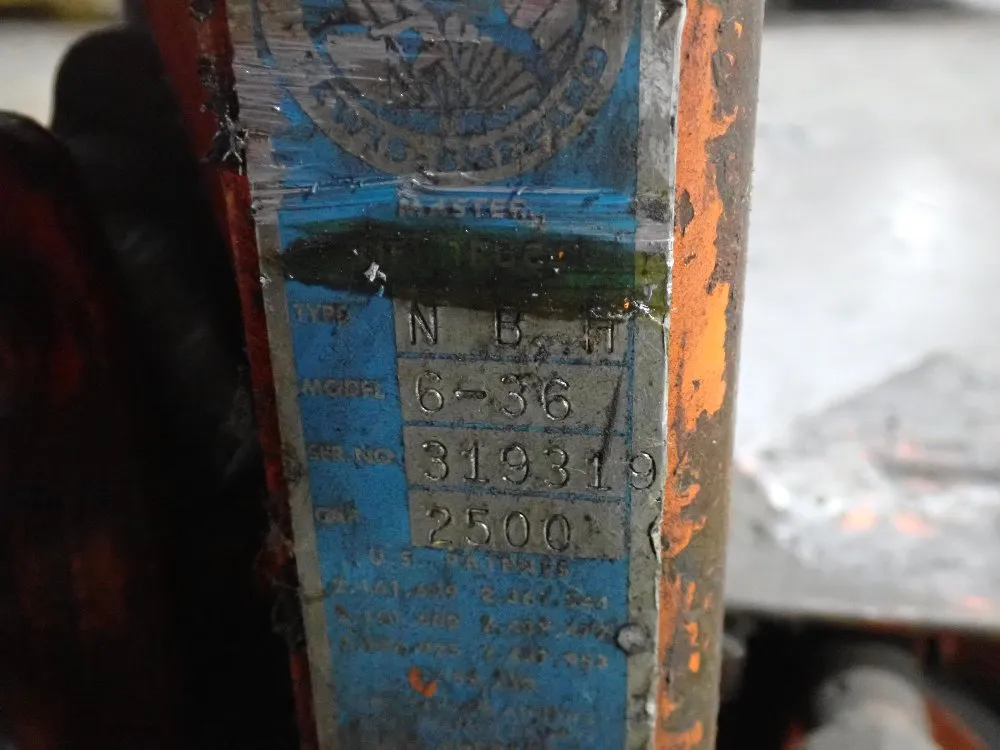 Lewis Shepard 2500 Lbs Pallet Jack - 6-36