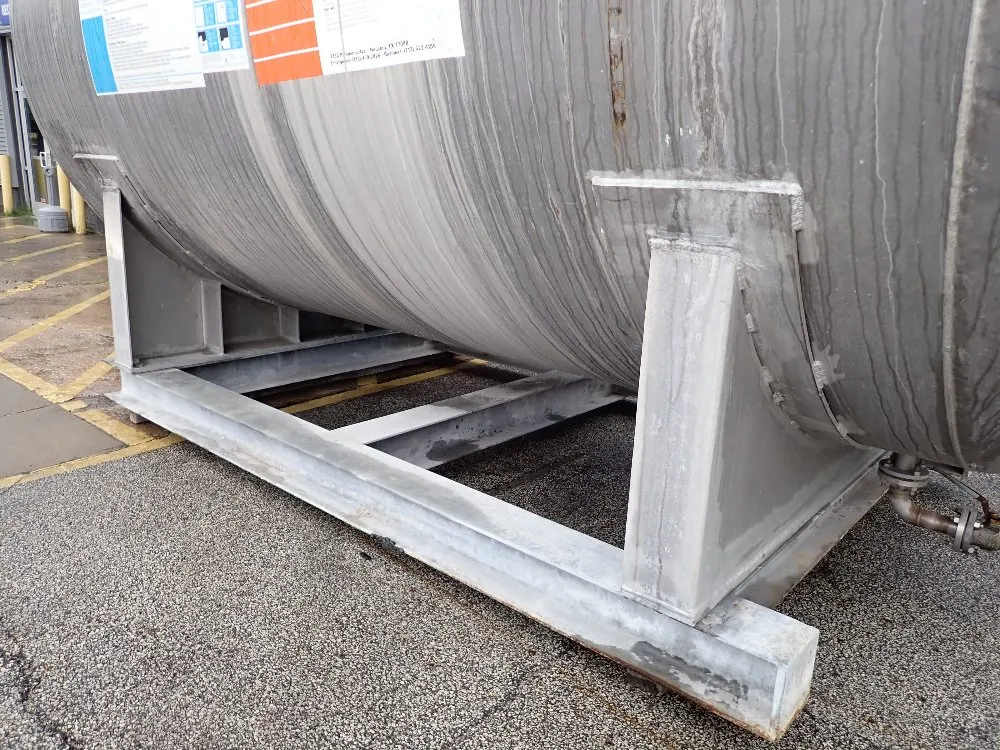 Interox 7000 Gal Aluminum Hydrogen Peroxide Tank - J-01080