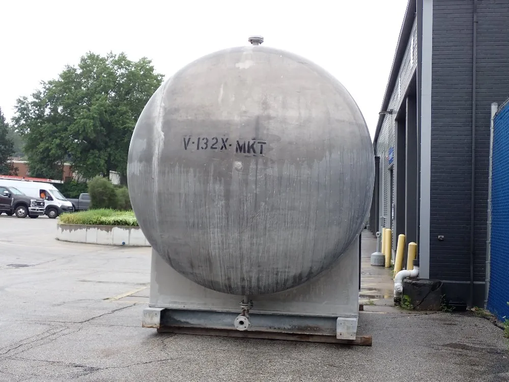 Interox 7000 Gal Aluminum Hydrogen Peroxide Tank - J-01080