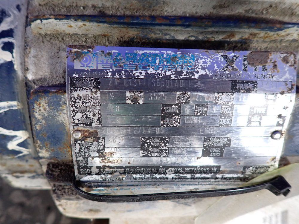 Marathon Electric 1 1/2 Hp Motor - Za143ttts6501adl