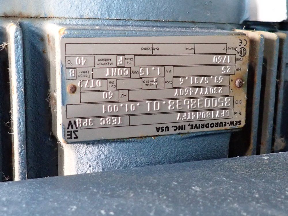 Sew Eurodrive 25 Hp Motor - Dfv180m4tfv