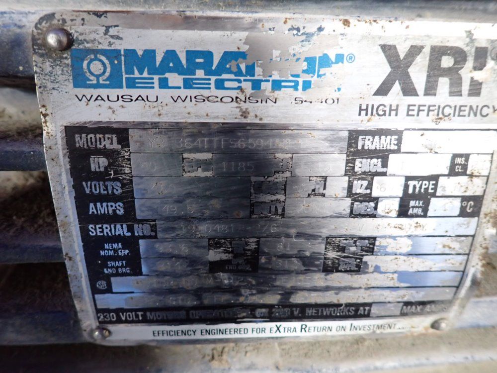 Marathon Electric 40 Hp Motor - Yb364ttfs6594an