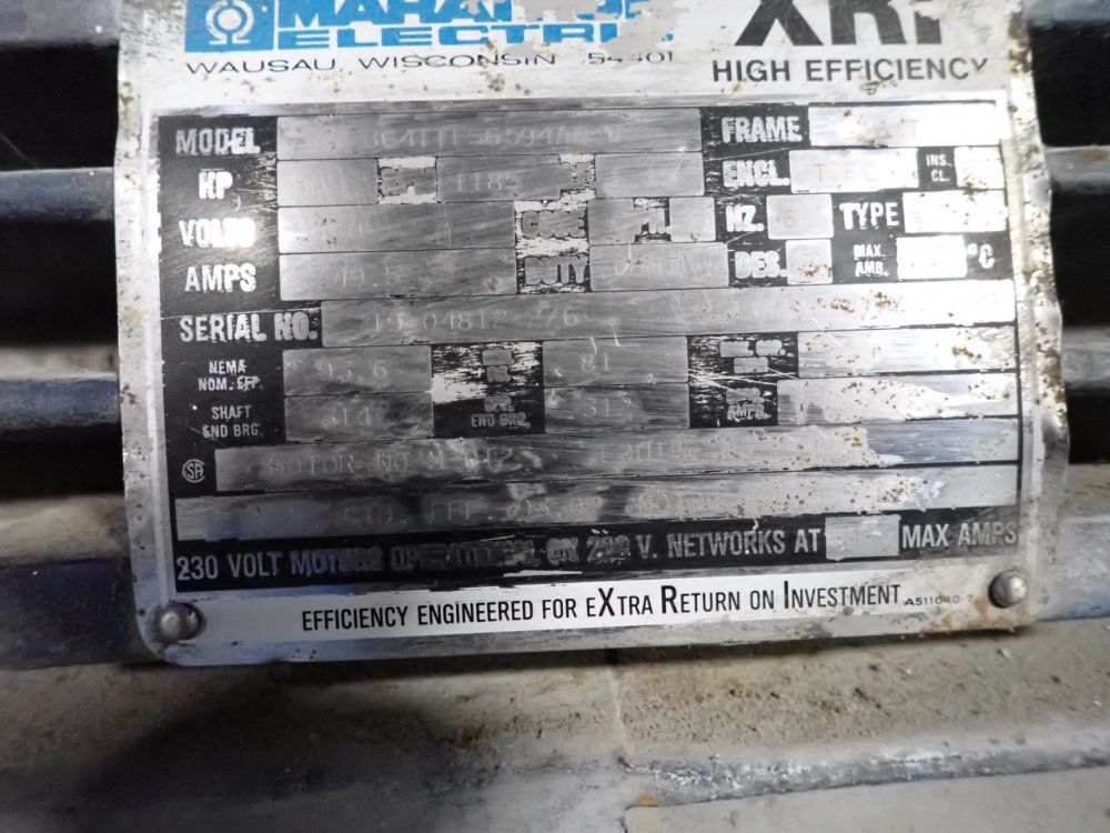 Marathon Electric 40 Hp Motor - Yb364ttfs6594an