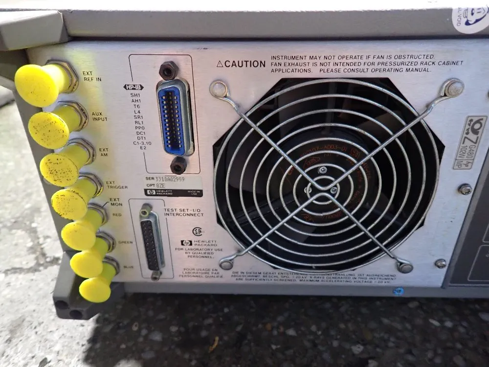 Hewlett Packard Network Analyzer - 8753c