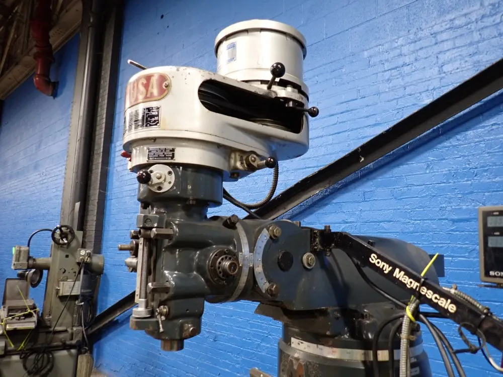 Kent Industrial Inc 42"x9" 1992 Kent Industrial Inc Kim2s Vertical Mill - Kim2s