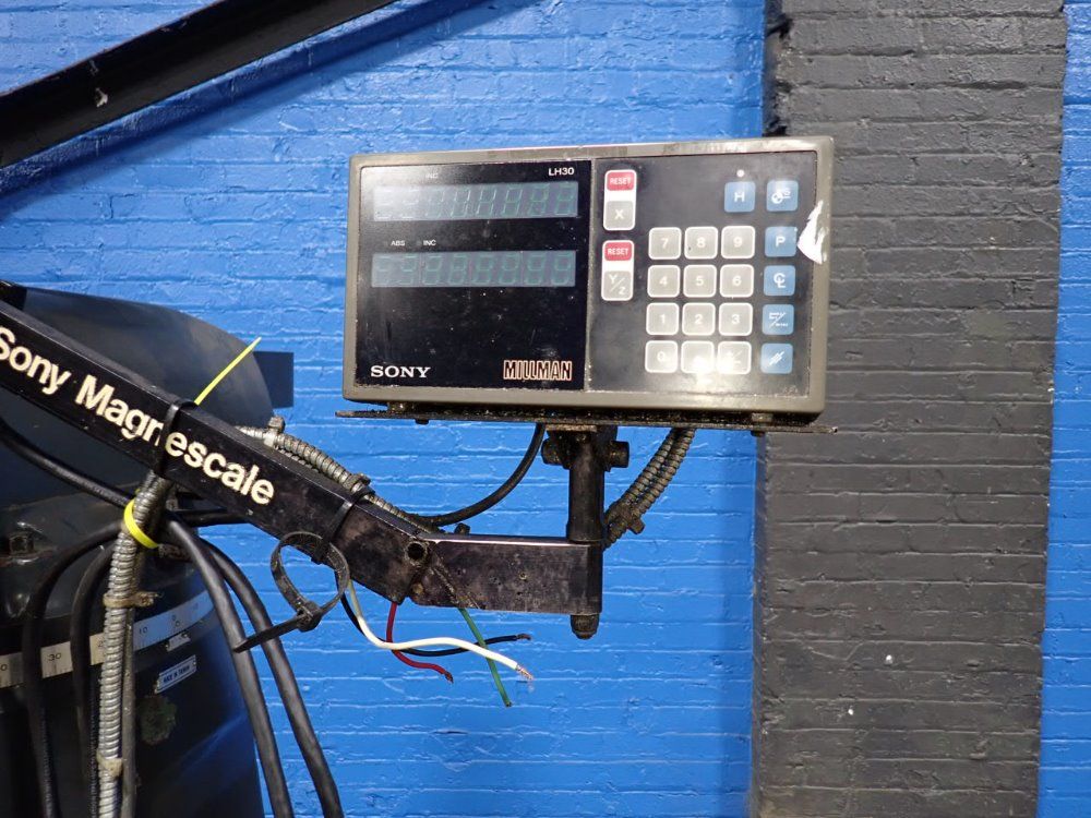 Kent Industrial Inc 42"x9" 1992 Kent Industrial Inc Kim2s Vertical Mill - Kim2s