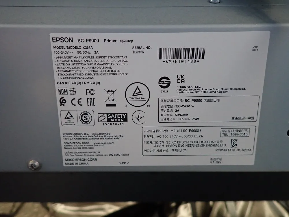 Epson Large Format Printer - K281a