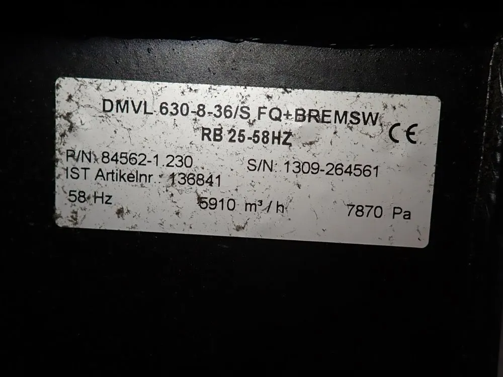 Lenze 11kw Blower W/ Inverter - 84562-1.230