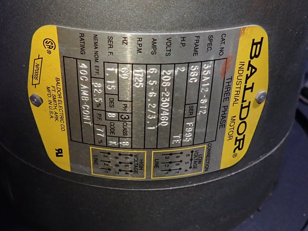 Monarch Hydraulics Inc 2 Hp Hydraulic Unit - T-419-13-15