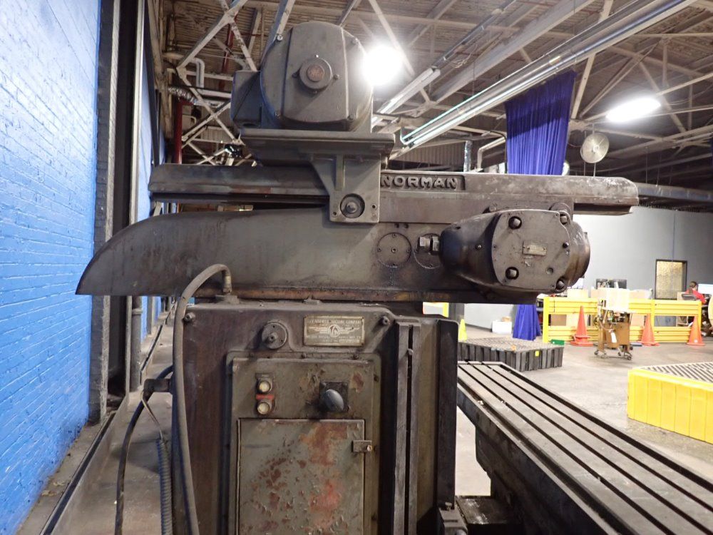 Van Norman Machine Company 78"x14" 28 Horizontal Mill - 28