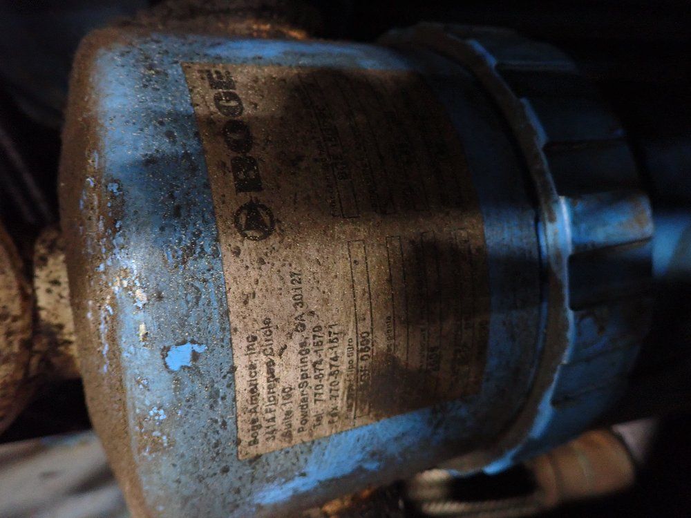 Boge 115 Psig Air Compressor - 57s