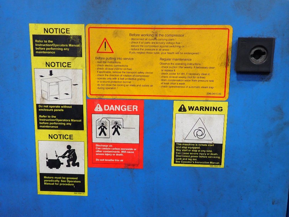 Boge 115 Psig Air Compressor - 57s