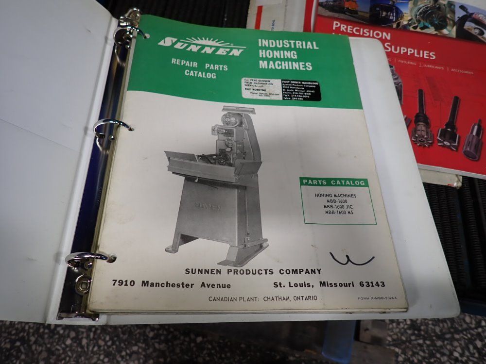 Sunnen Products Company Hone - Mbb-1600