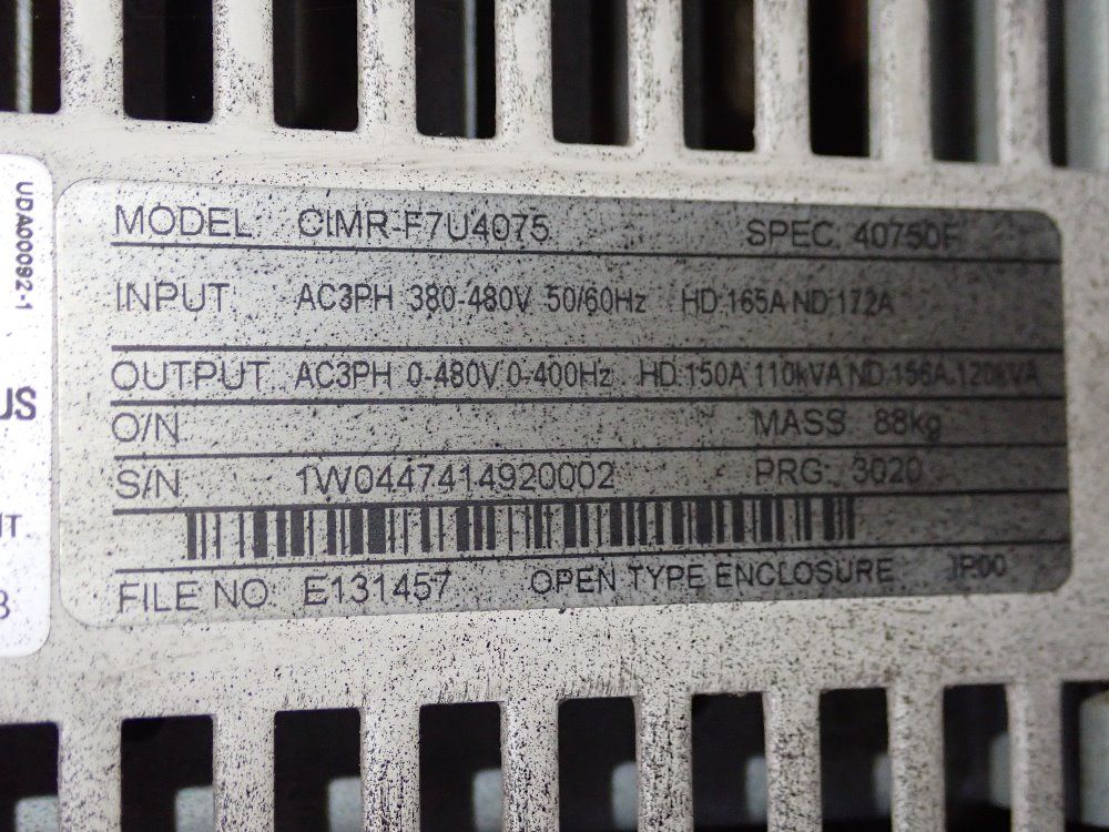 Yaskawa Drive - Cimr-c7u4075