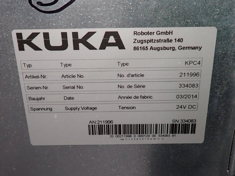 Kuka 2014 Kuka Kr 120 R2900 Robot - Kr 120 R2900