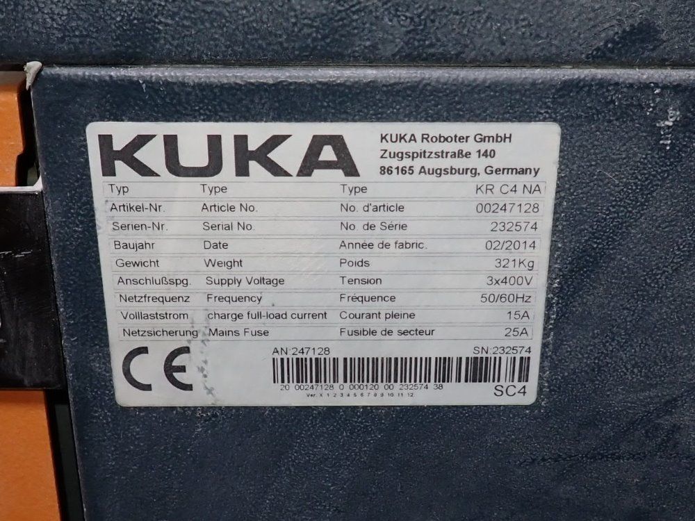 Kuka 2014 Kuka Kr 120 R2900 Robot - Kr 120 R2900