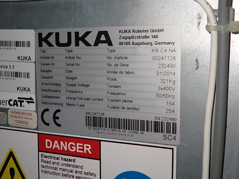 Kuka 2014 Kuka Kr 120 R2900 Robot - Kr 120 R2900