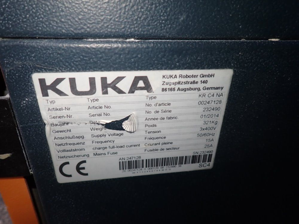 Kuka 2014 Kuka Kr 120 R2900 Robot - Kr 120 R2900