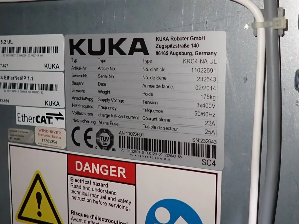 Kuka 2014 Kuka Kr 120 R2900 Robot - Kr 120 R2900