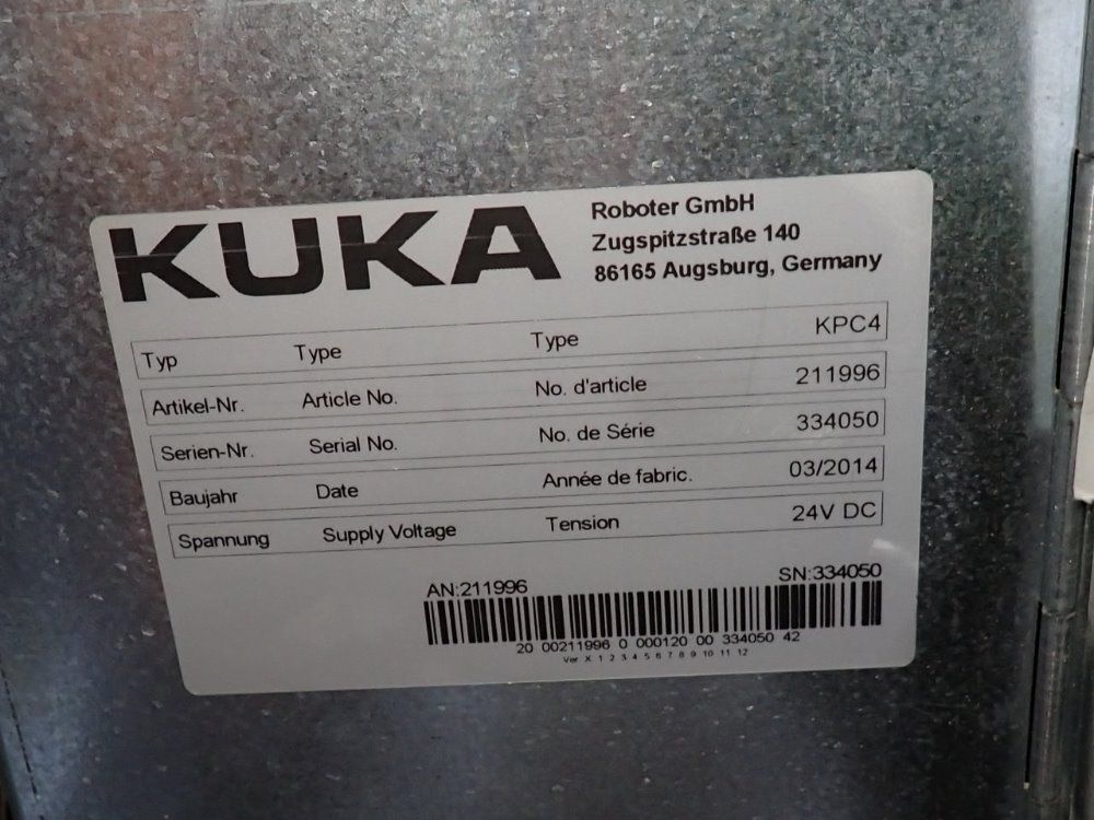 Kuka 2014 Kuka Kr 120 R3200 Pa Robot