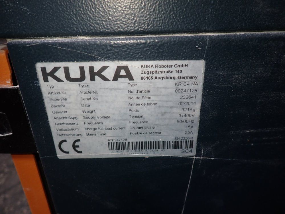 Kuka 2014 Kuka Kr 120 R3200 Pa Robot
