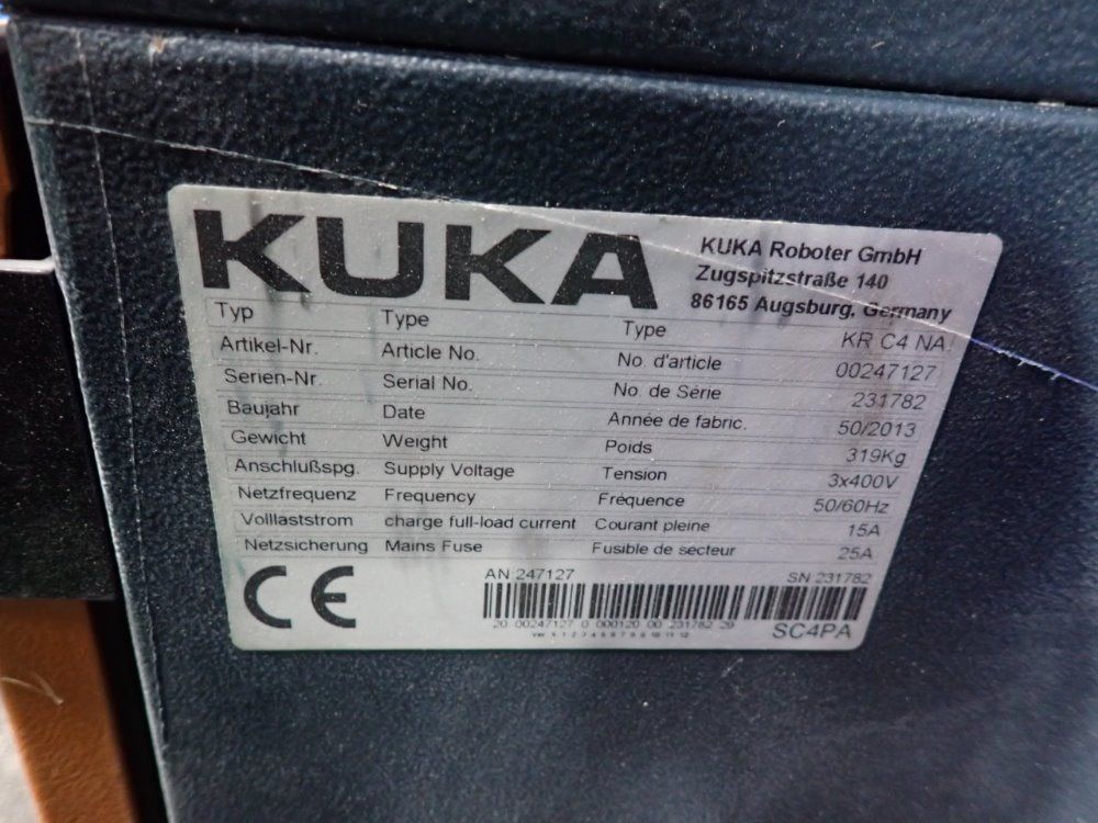 Kuka 2014 Kuka Kr 120 R3200 Pa Robot - Kr 120 R3200 Pa