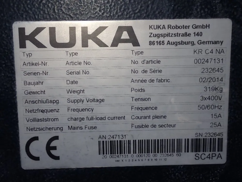 Kuka Robot - Ke 120 R2900 Extra