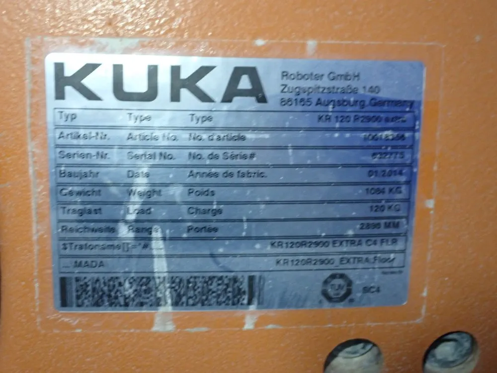 Kuka Robot - Ke 120 R2900 Extra