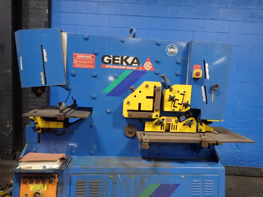 Geka Ironworker - Hydracrop 80/sd