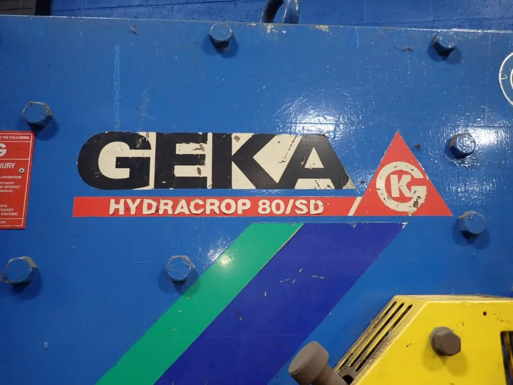 Geka Ironworker - Hydracrop 80/sd