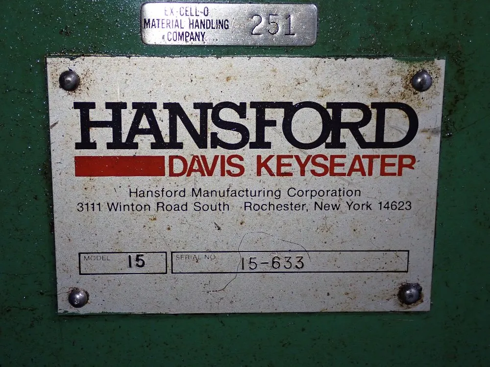 Davis Keyseater - 15 / Auto Matic