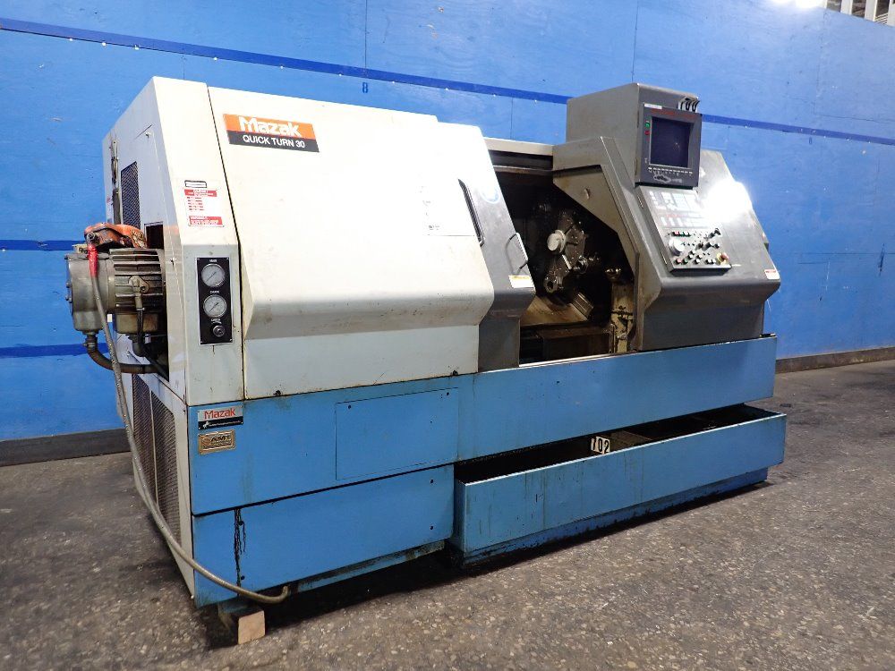 Mazak Cnc Lathe - Qtn 30