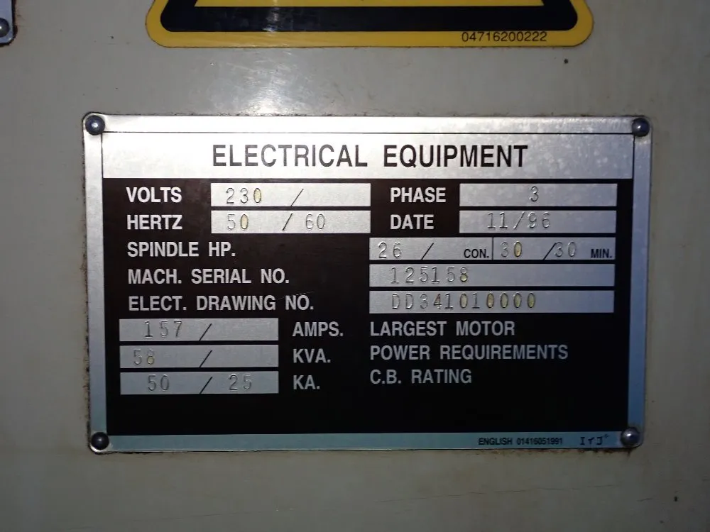 Mazak Cnc Lathe - Qtn 30