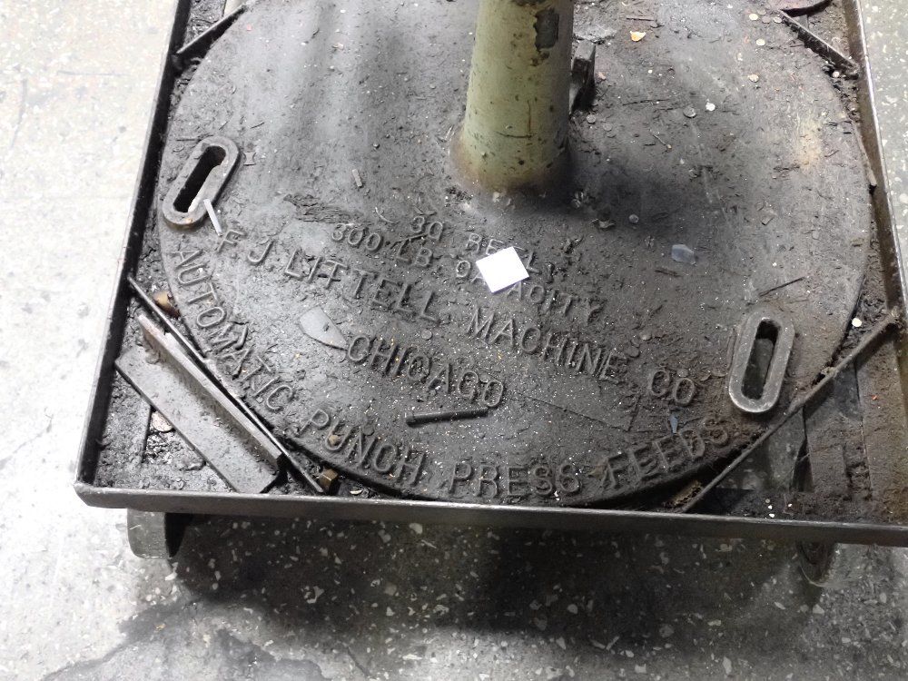 Fj Littell Machine Co 300 Lbs Coil Reel