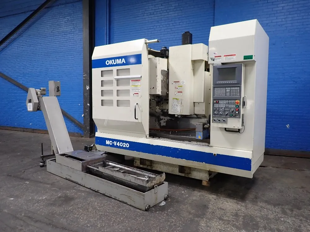 Okuma 20" X 48" Cnc Vmc - Mc-v4020
