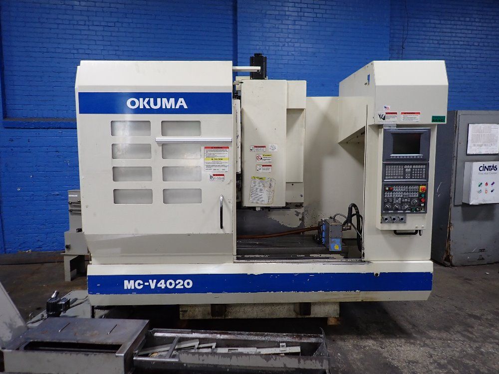 Okuma 20" X 48" Cnc Vmc - Mc-v4020