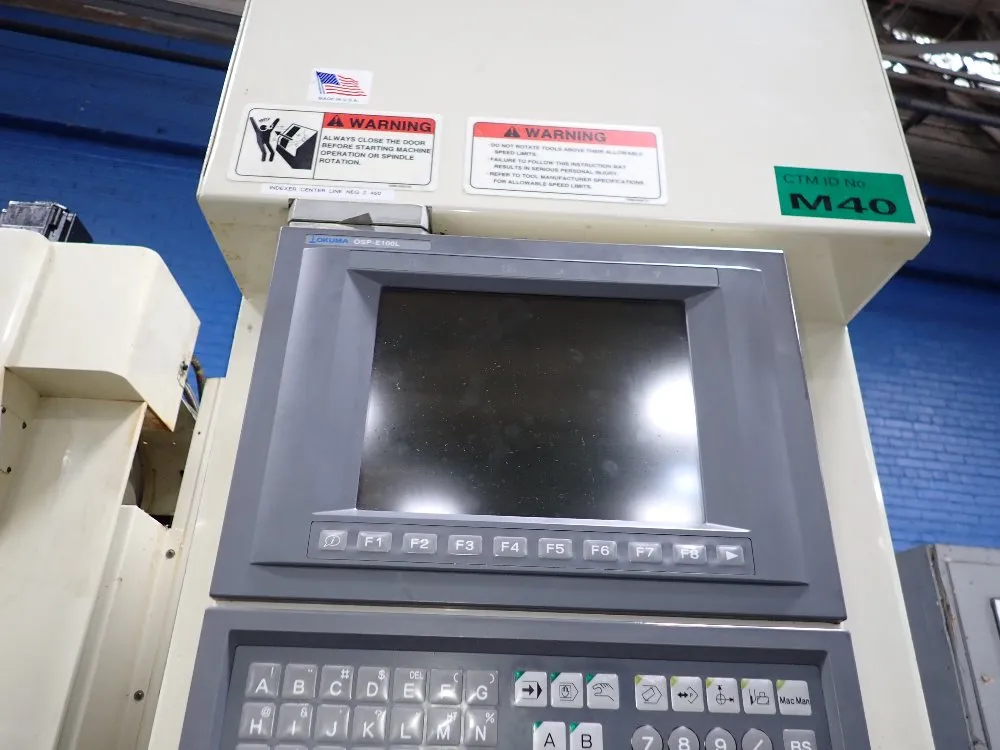 Okuma 20" X 48" Cnc Vmc - Mc-v4020