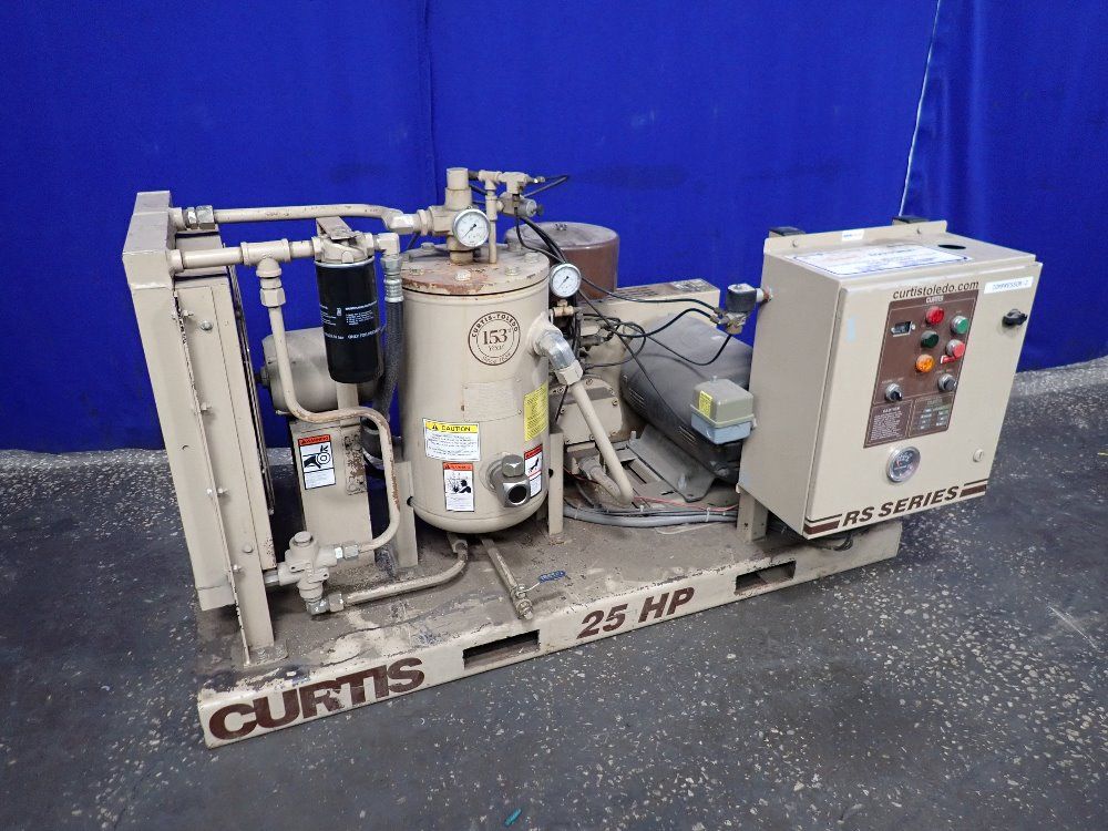 Curtis 25 Hp Air Compressor - Rs25a A-e B101