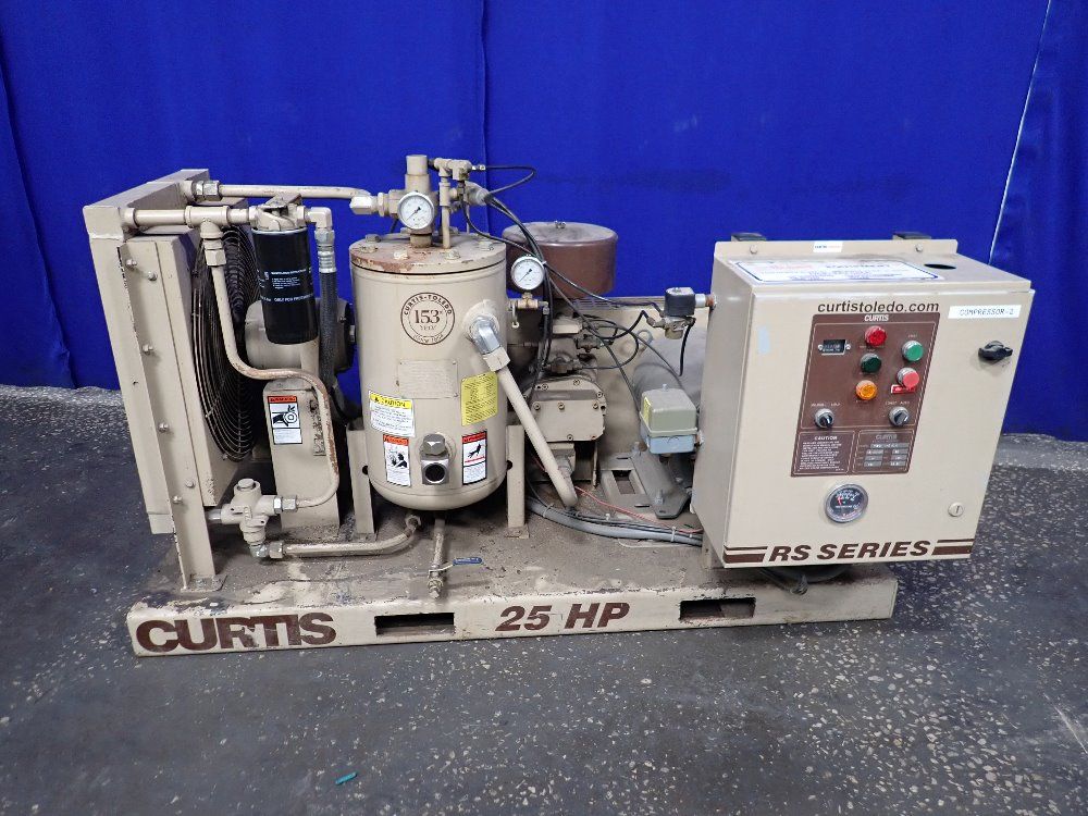 Curtis 25 Hp Air Compressor - Rs25a A-e B101